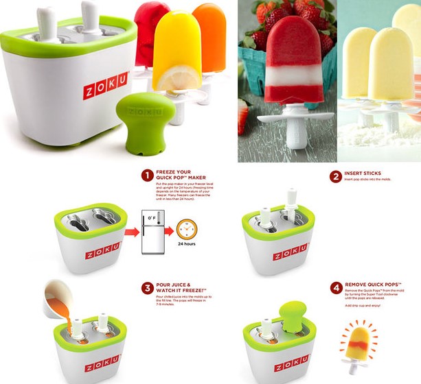 Zmrzlinovač Zoku Single  - jedna komora