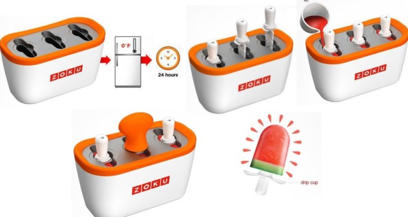 ZOKU 3 komory - Zmrzlinovač